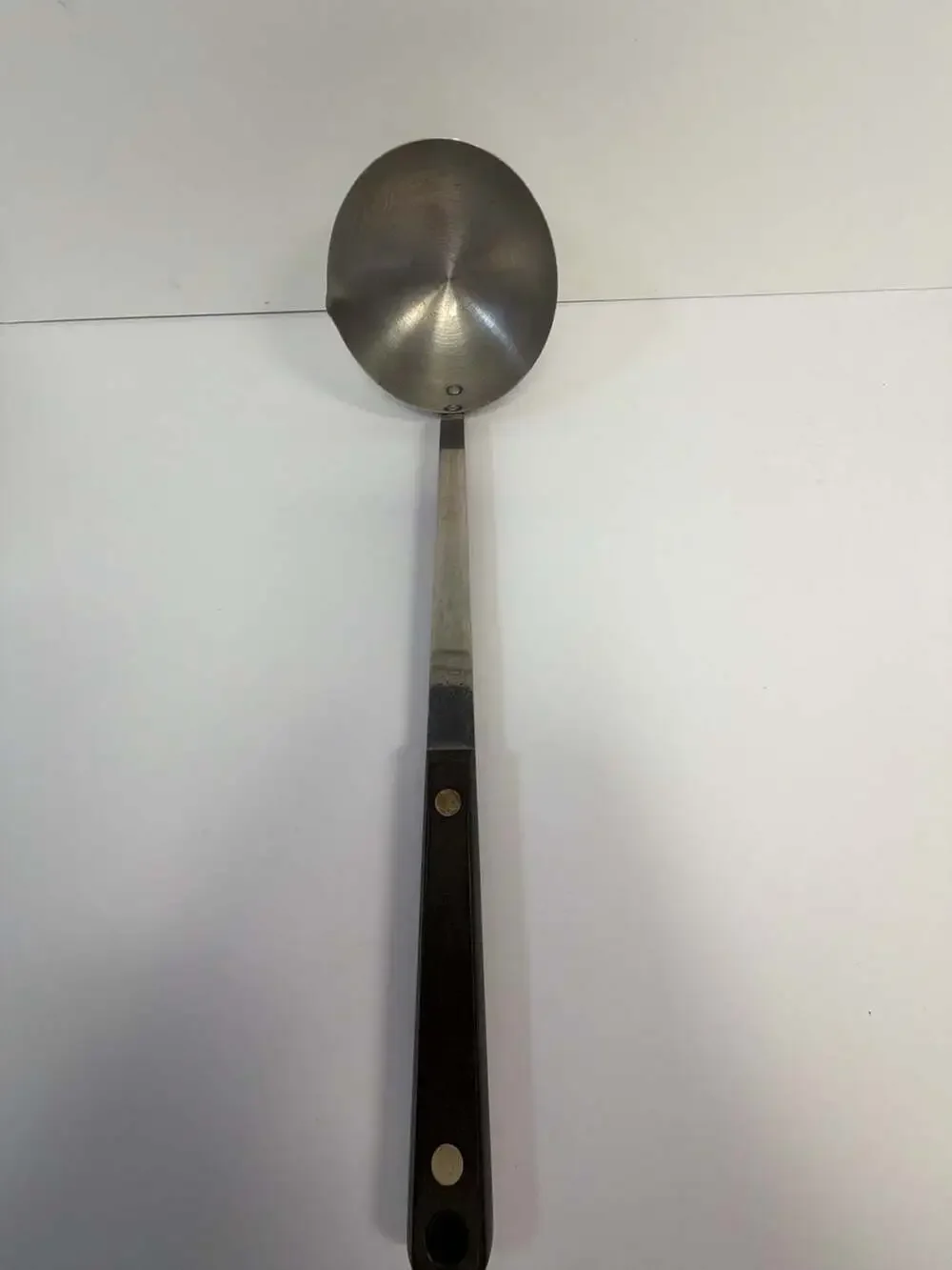 Vintage Flint Stainless USA Kitchen‎ Ladle with Black Handle